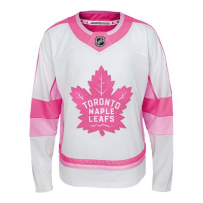 pink toronto maple leafs jersey