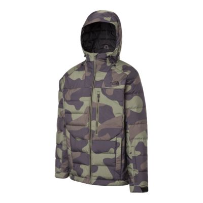 north face silvani jacket camo