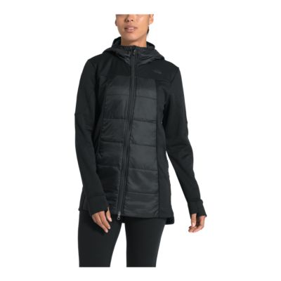 north face motivation hybrid long jacket