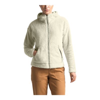 north face women's furry fleece full zip