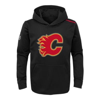 Youth Calgary Flames Authentic Pro Rinkside Hoodie Sport Chek