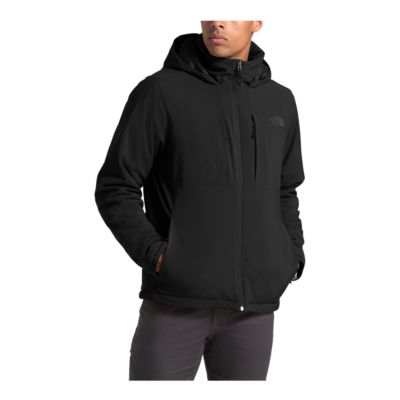 north face soft shell hooded jacket