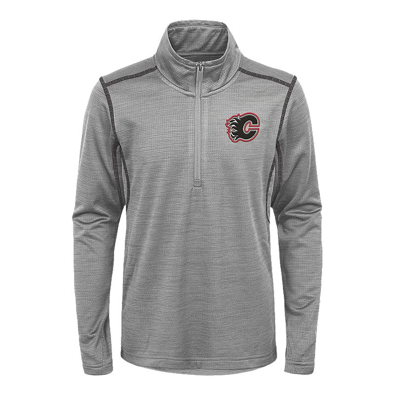 Youth Calgary Flames Back To The Arena 1/4 Zip Top | Sport Chek