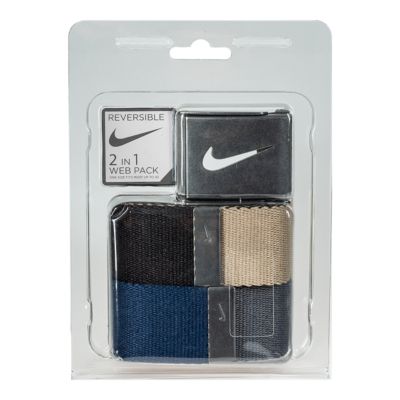 nike reversible web belt
