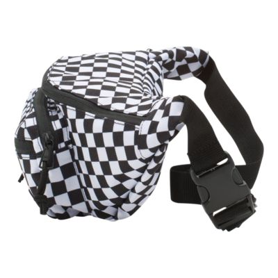 black and white vans fanny pack