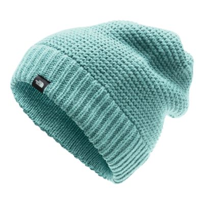 north face purrl stitch beanie