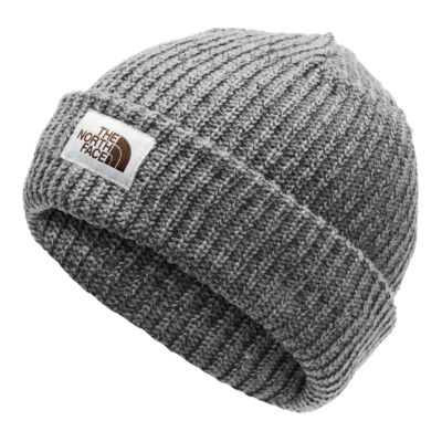 north face salty dog beanie grey