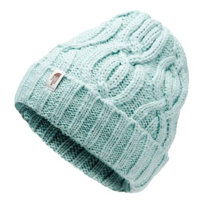 north face beanie blue