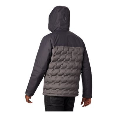 columbia men's down jacket with hood