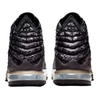 lebron 17 black white