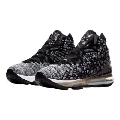 lebron black white shoes