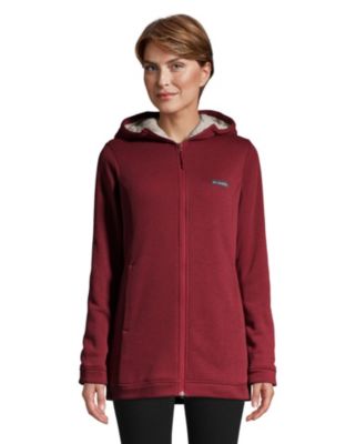 columbia fleece zip up jacket women's