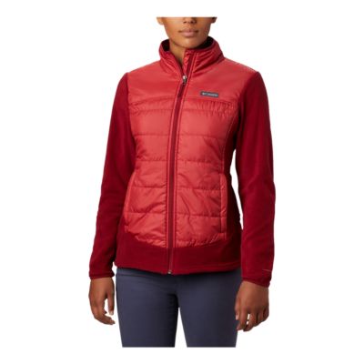 columbia women's plus size fleece jackets