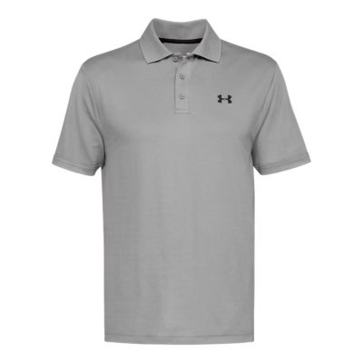 under armour grey polo shirt