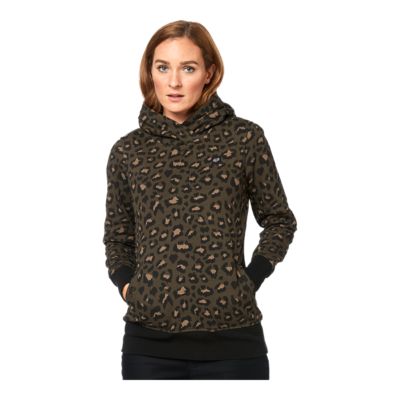 womens leopard hoodie