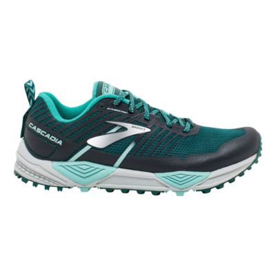 teal brooks shoes