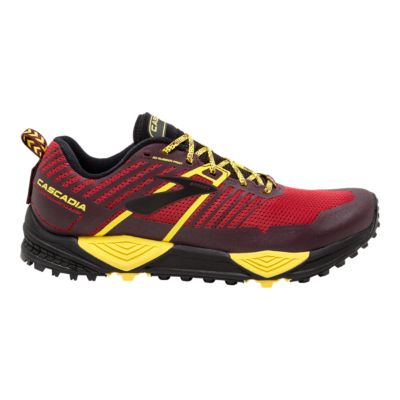 brooks cascadia 7 mens yellow