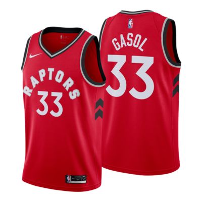 raptors north red jersey