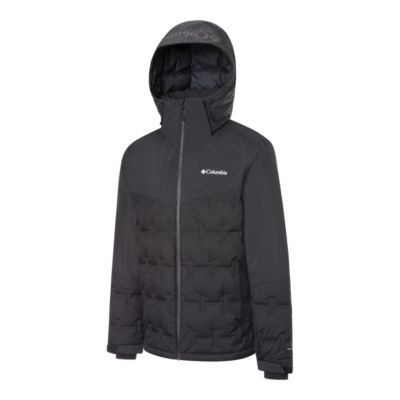 columbia men's down jacket with hood