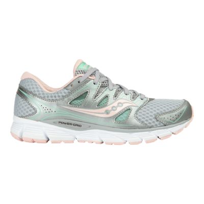 Running Shoes - Grey/Pink 