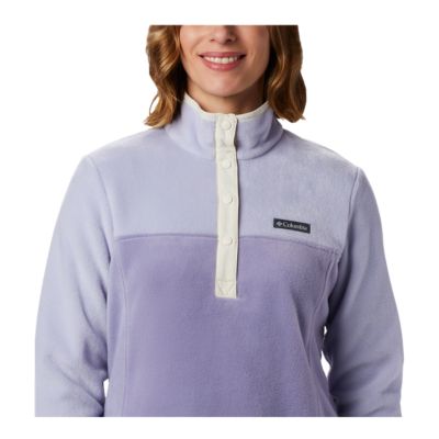 columbia women's benton springs half zip fleece pullover