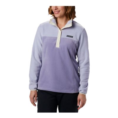 columbia women's benton springs half zip fleece pullover