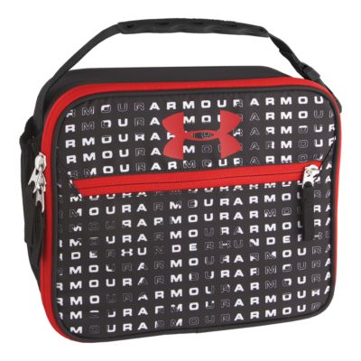 under armour lunch box red