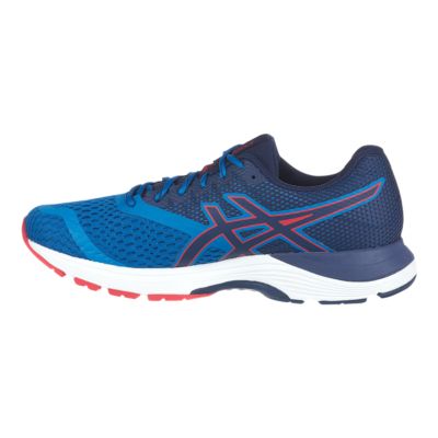 Gel Pulse 10 Running Shoes - Blue/Red 