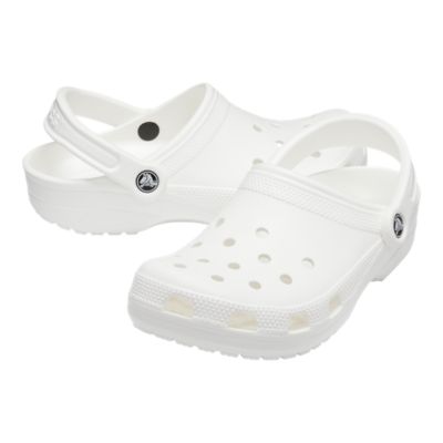 white classic crocs womens