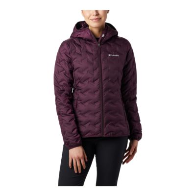 columbia hooded puffer jacket