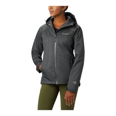 columbia women's insulated rain jacket