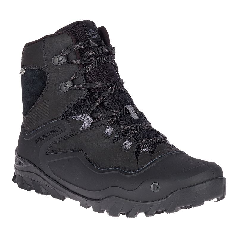 Merrell Men's Overlook 8 Ice + Waterproof Winter Boots - Black | Sport Chek