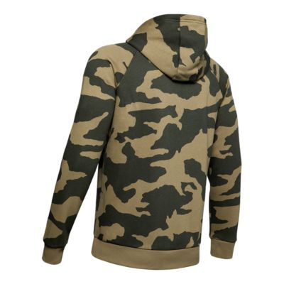 under armour men's camo full zip hoodie