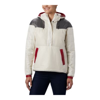 sherpa lined pullover women's