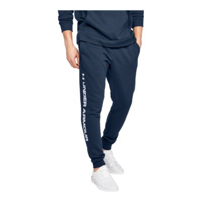 under armour fleece poly joggers