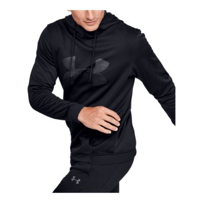 under armour big logo hoodie