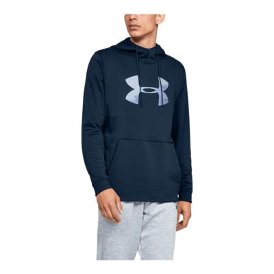 under armour large logo hoodie