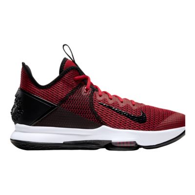 zoom lebron 4 red