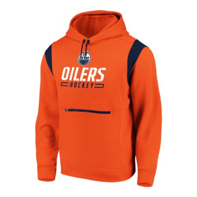 orange oilers hoodie