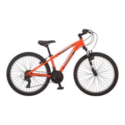 mongoose 24 mountain bike orange