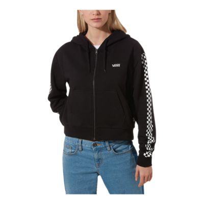 vans brunching check hoodie