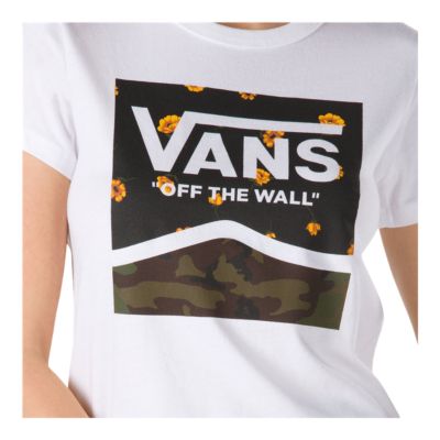 orange camo vans shirt