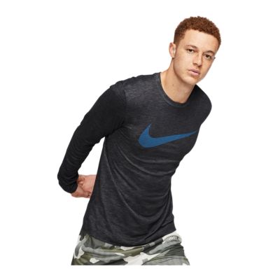 nike men's legend long sleeve shirt