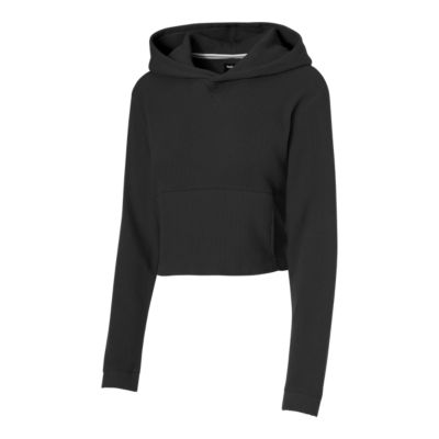 crop pullover hoodie