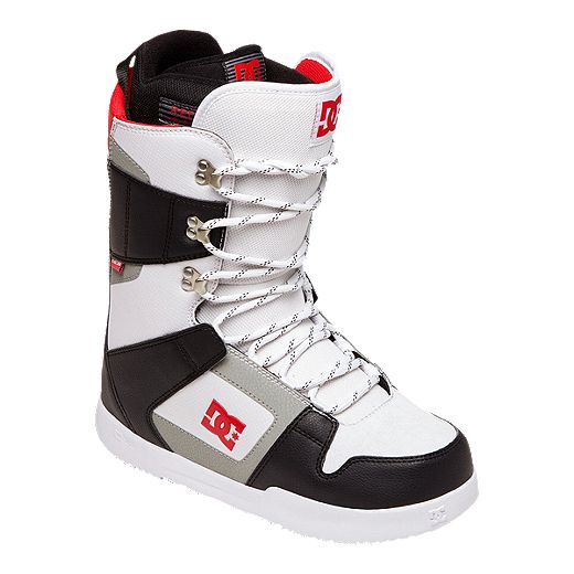 Brand New Mens 2020 DC Phase Lace-Up Snowboard Boots Black White 