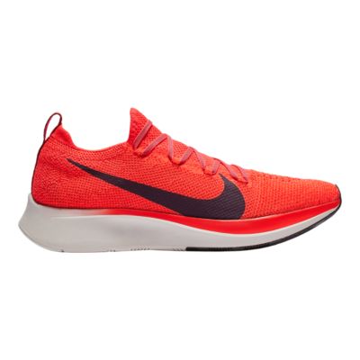 Nike Men's Zoom Fly Flyknit Running Shoes - Red/Black | Sport Chek