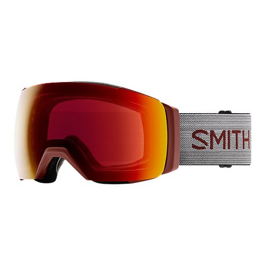 Smith I/O MAG XL Goggles Lava ChromaPop Sun Red Mirror+Bonus 