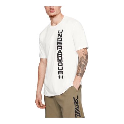khaki under armour t shirt