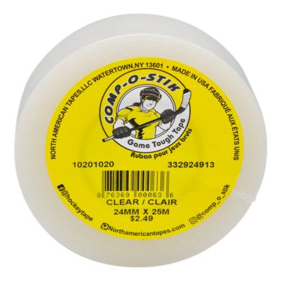 COMPOSTIK 24MM X 25M Clear Hockey Tape Sport Chek