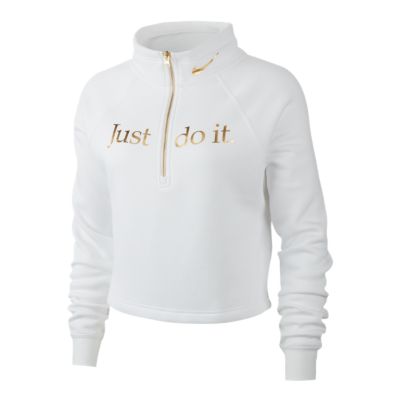 nike zip neck sweatshirt